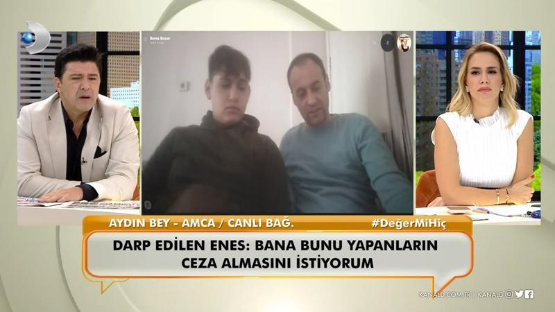 Darp edilen Enes Yağcı yaşadığı şiddeti ilk kez canlı yayında anlattı!