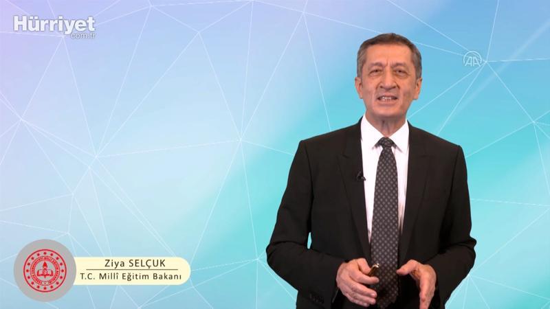 Milli Eğitim Bakanı Selçuk, EBA internet portalından öğretmenlere hitap etti