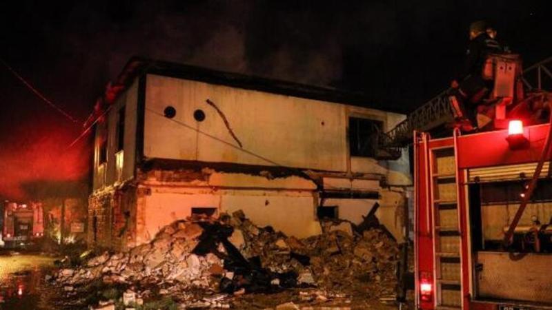 Müstakil evde çıkan yangın korkuttu