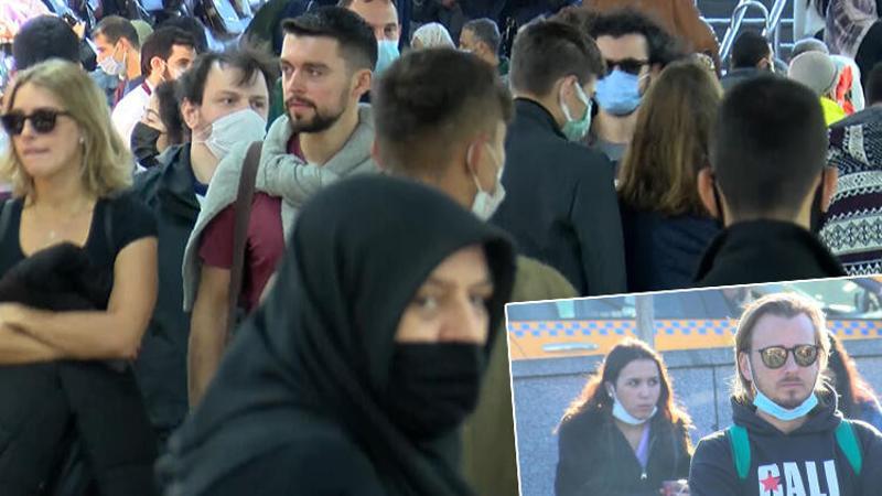 Eminönü'nde tedirgin eden görüntü! Manzara yine aynı…