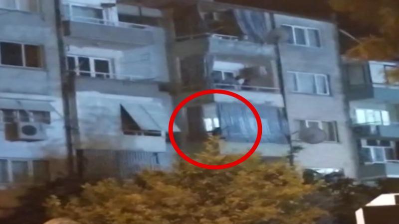 Oğlunu oklava ile dövdü, baba şiddeti kamerada