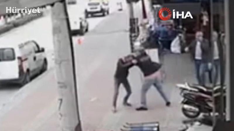 'Personelin geç geliyor' şikayeti tekme tokat kavgaya döndü...O anlar kamerada
