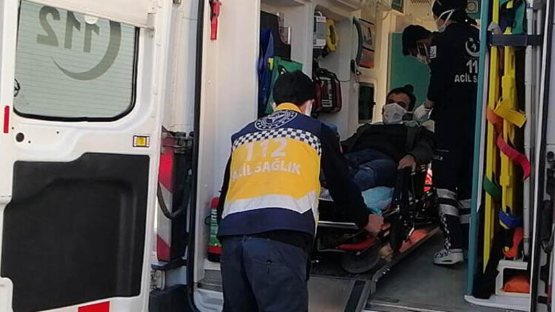 Sevgilisini rahatsız eden kişiyi ayaklarından vurdu