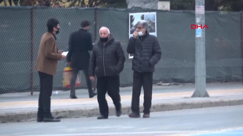 Maske takmayanlara testinin pozitif çıktığını söyledi, adres tarifi aldı
