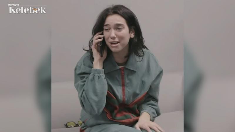 Dua Lipa'nın sevinç gözyaşları