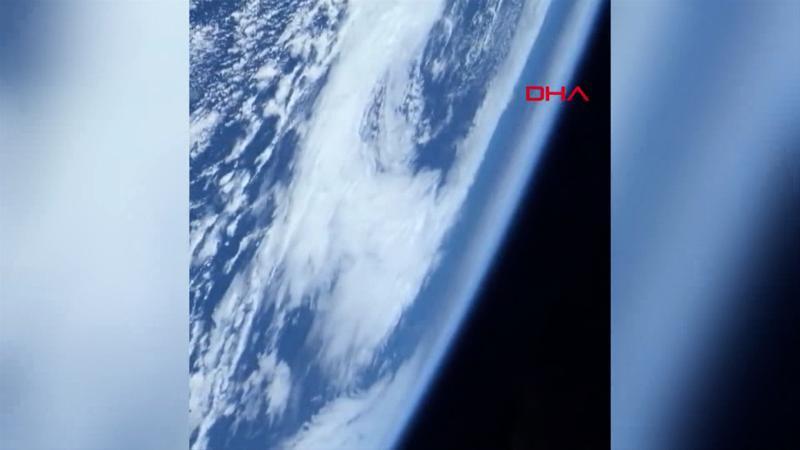 NASA astronotu Glover, uzaydan ilk videosunu paylaştı