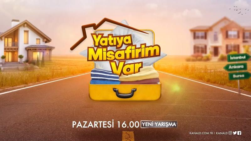 Yatıya Misafirim Var Pazartesi'den itibaren hafta içi her gün 16.00'da Kanal D'de