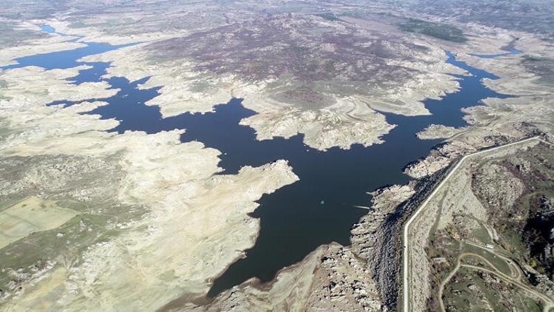 Edirne'nin içme suyunu sağlayan baraj kurudu