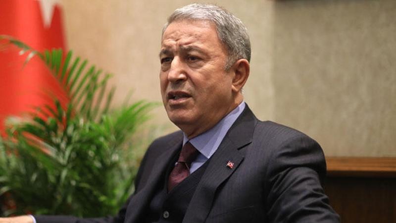 Bakan Akar, Almanya'nın Ankara Büyükelçisi Jürgen Schulz'u kabul etti