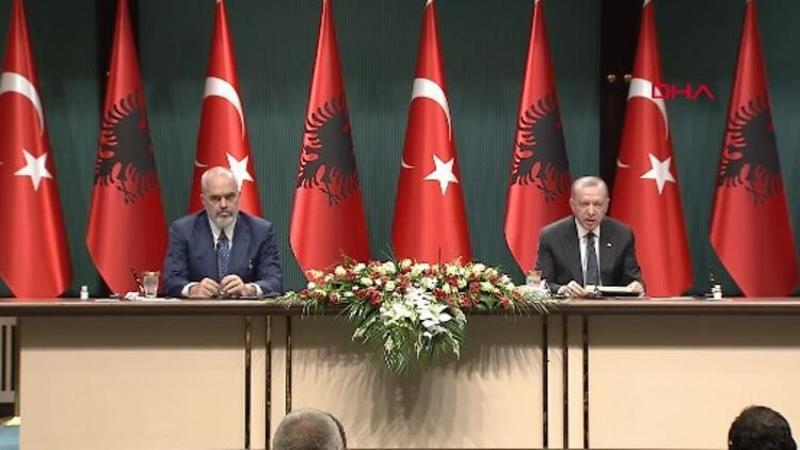 Türkiye ile Arnavutluk arasında anlaşmalar imzalandı