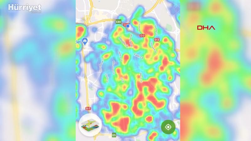 İstanbul'da koronavirüs risk haritası yeşile dönüyor