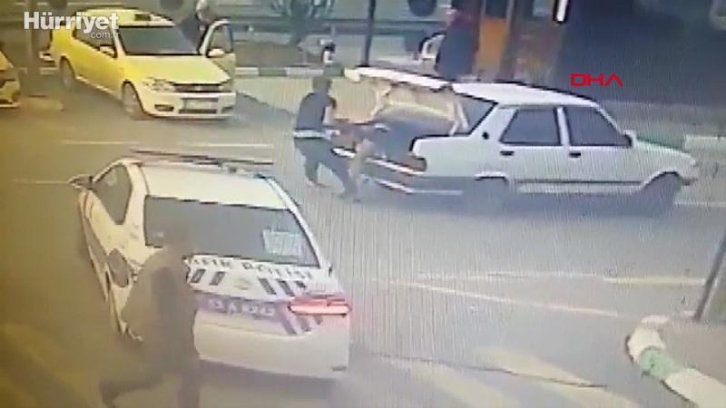 Kaçırıp dövdükleri adamı, yarı çıplak bagajdan atarken yakalandılar