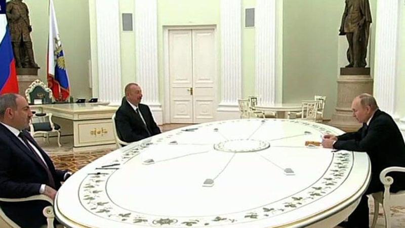 Moskova'da Karabağ zirvesi başladı