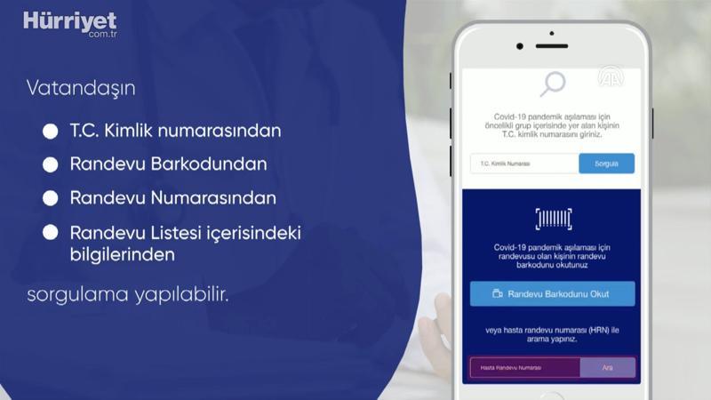Kovid-19 aşı uygulaması kayıtları "aşıla" mobil uygulamasından yapılacak