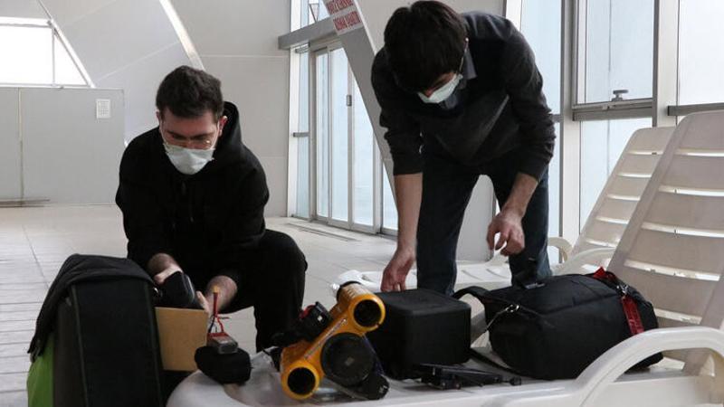 Niğde'de üniversite öğrencisi insansız su altı aracı geliştirdi