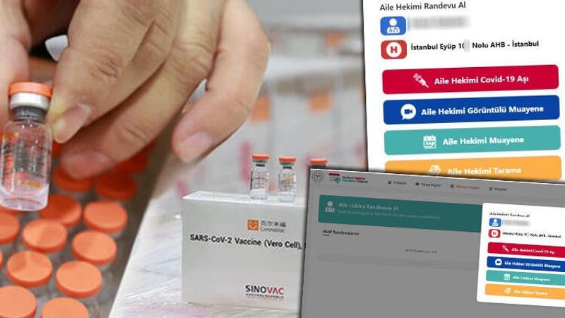 Sağlık çalışanları için koronavirüs aşısı randevu sistemi açıldı
