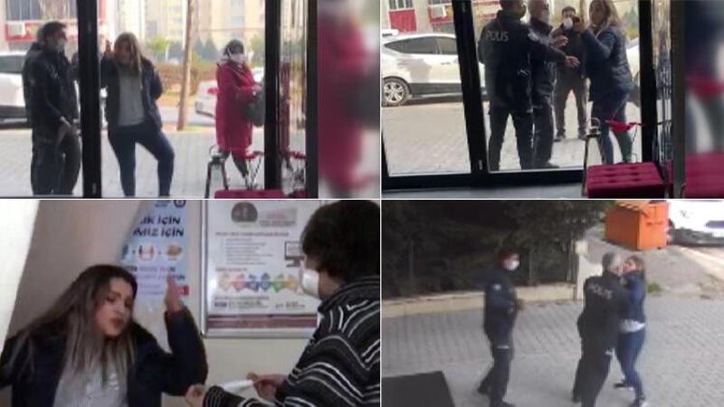 Kahramanmaraş'ta maske takmadığı için denetimlerde olay çıkartan şahıs, bu kez güzellik merkezinde olay çıkardı