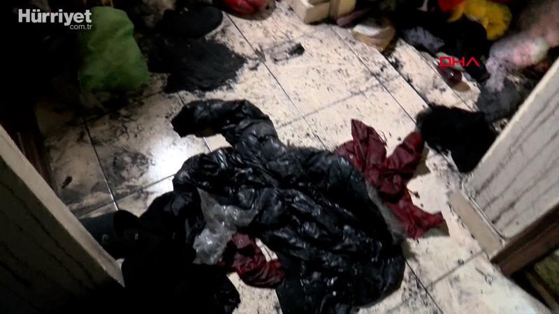Ataşehir'deki dehşet dakikalarının yaşandığı o daire görüntülendi