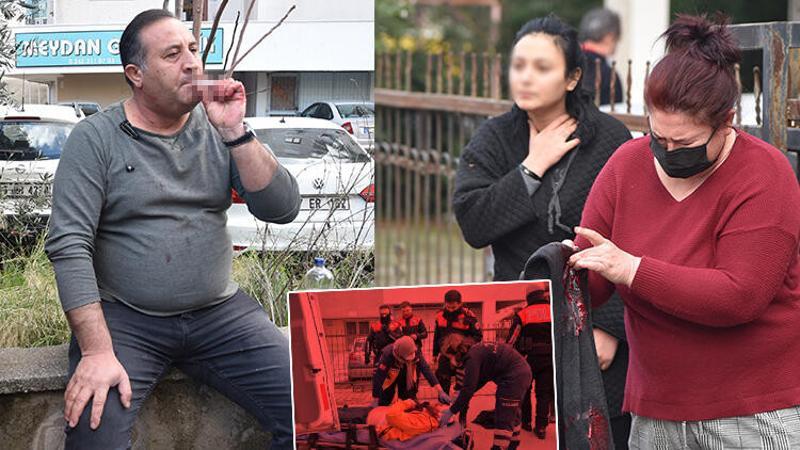 Kızını rehin alan damadını, elinden aldığı bıçakla yaraladı