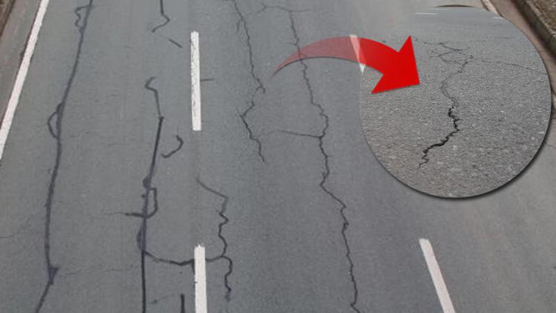 Karadeniz Sahil Yolu'nda 'çatlak' tehlikesi