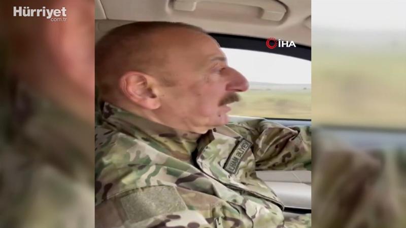 Aliyev, Füzuli-Şuşa karayolunun temelini attı