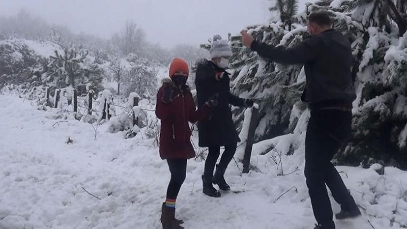 Karın tadını oyun havaları eşliğinde çıkardılar