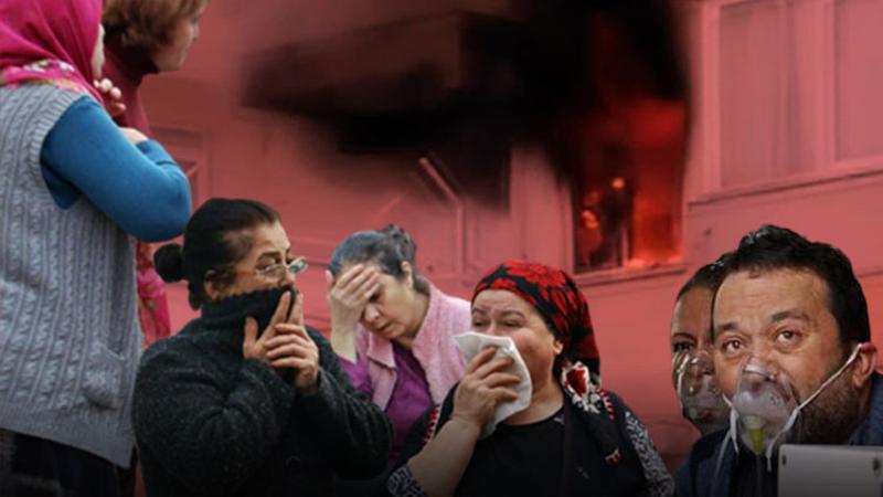 Önce ağlattı sonra sevindirdi... Korkutan yangın!