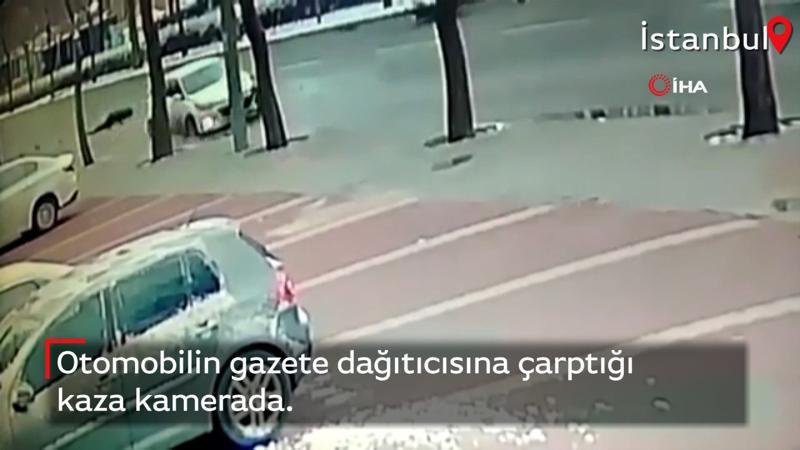 Gazete dağıtıcısı trafik kazasından hayatını kaybetti