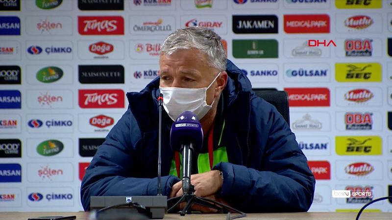 Petrescu: Maçı kazanmayı veya en kötü beraberliği hak ettik