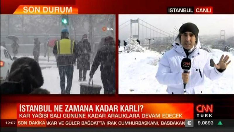 İstanbul'da kar yağışında son durum... Bünyamin sürmeli açıkladı