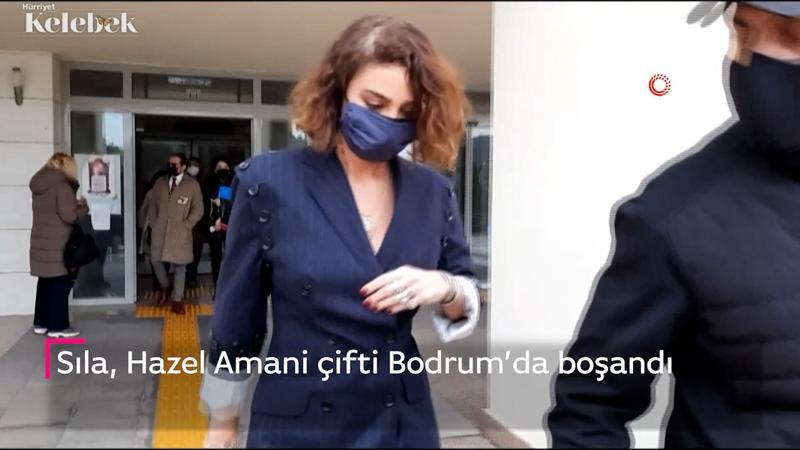 Sıla, Hazer Amani çifti Bodrum’da boşandı