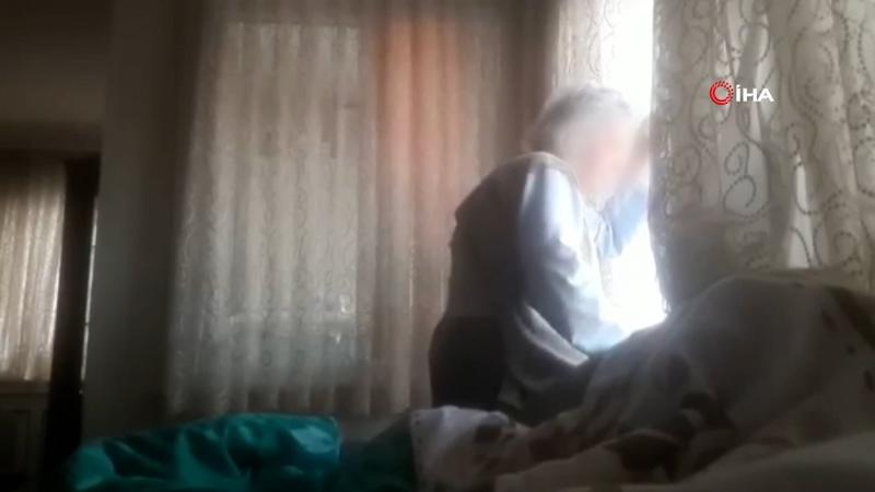 Kadıköy’de yaşlı kadına bakıcı şiddeti kamerada