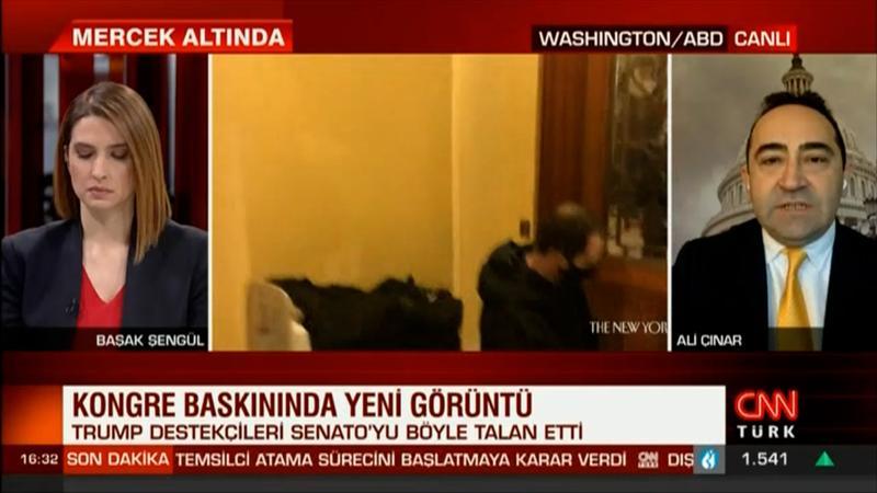 CNN Türk ABD olaylarını anlatıyor