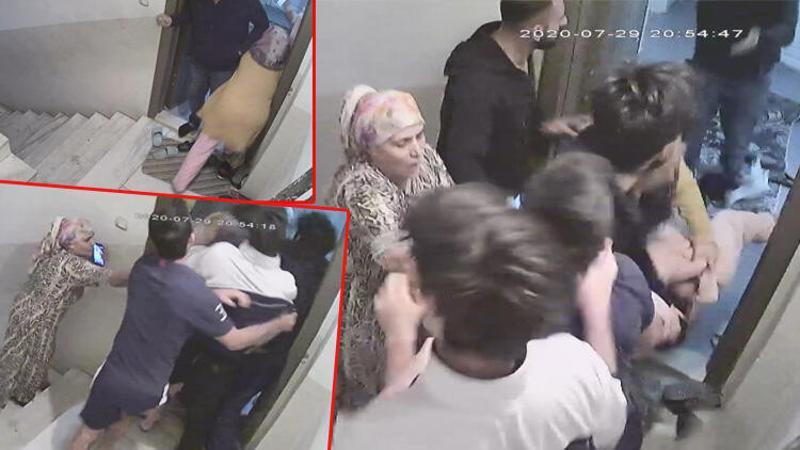 Yer Esenyurt... Komşuya evinde dayak! O anlar kamerada