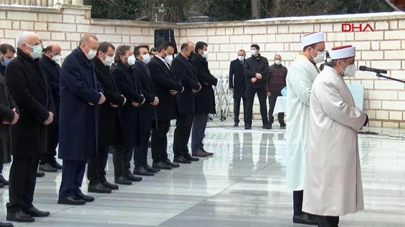 Cumhurbaşkanı Erdoğan, Prof. Dr. Nur Vergin'in cenaze törenine katıldı
