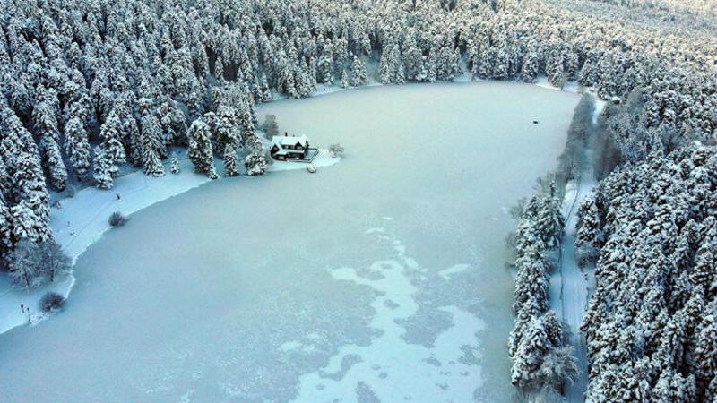 Bolu'da termometreler eksi 32 dereceyi gördü