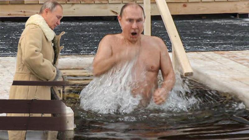 Rusya Devlet Başkanı Putin'in Noel kutlaması sırasındaki görüntüleri gündem oldu