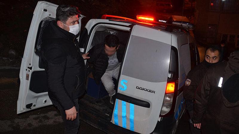 Sivil polislerin önünü kesip kendisini polis olarak tanıtan kişi gözaltına alındı