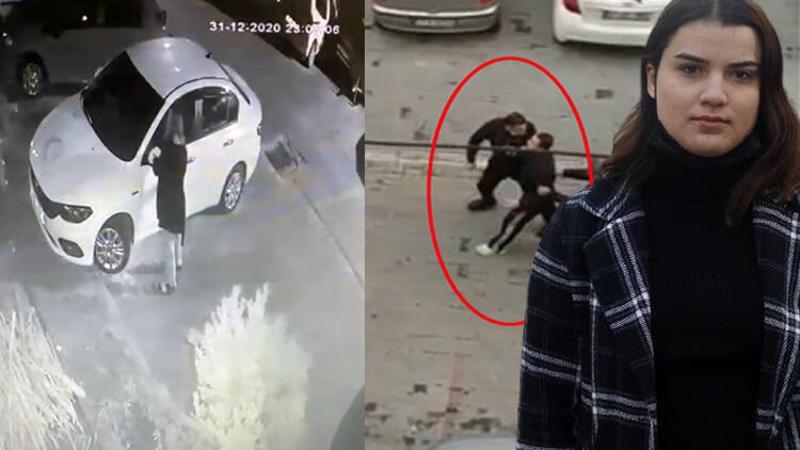 Antalya'da tacize uğradığını iddia ettiği adamın otomobilini tornavidayla çizdi