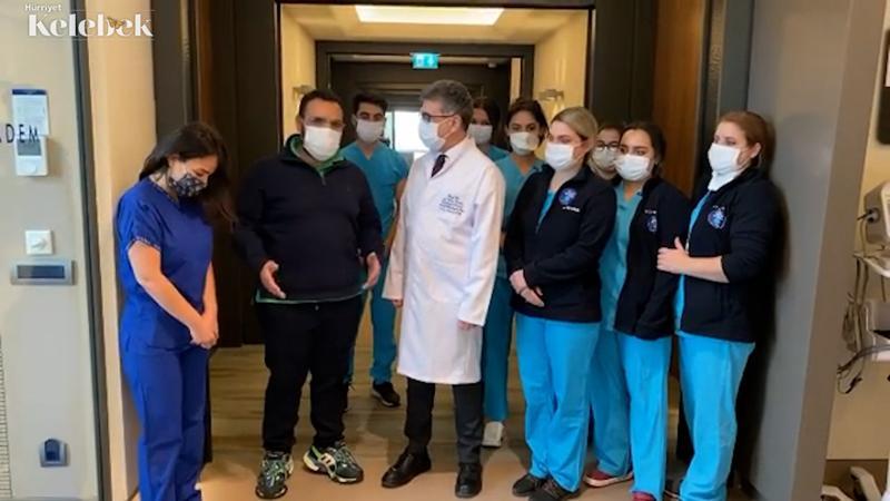 Ünlü oyuncu ve sunucu Okan Karacan taburcu oldu