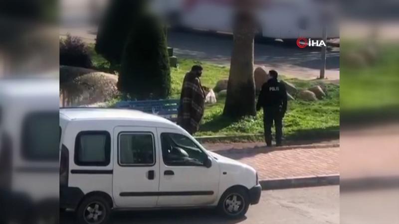 Polis memurundan içleri ısıtan davranış