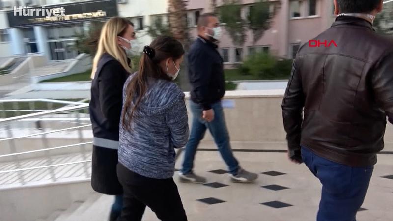 Eşini öldürdüğünü itiraf eden Alime Toprak, adliyeye sevk edildi