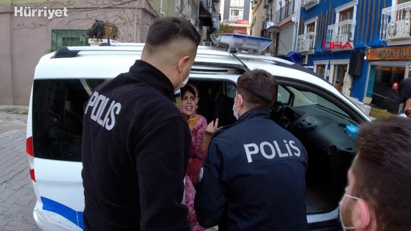 Kaldığı otel odasını birbirine katan kadın turist polise zor anlar yaşattı