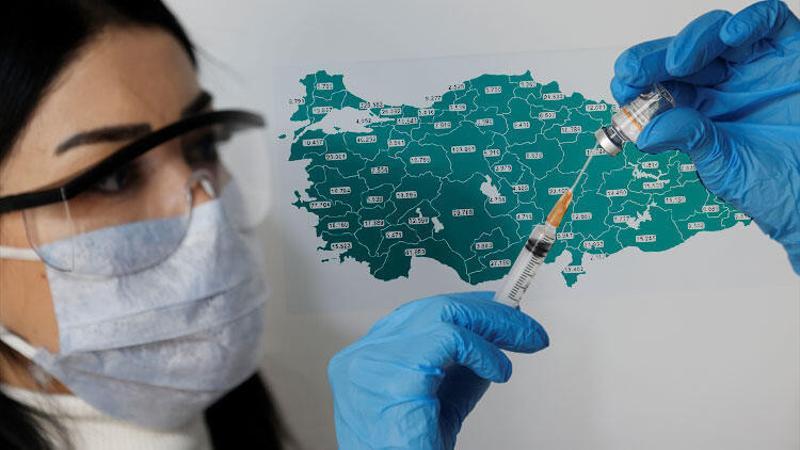 İl il aşılama haritası