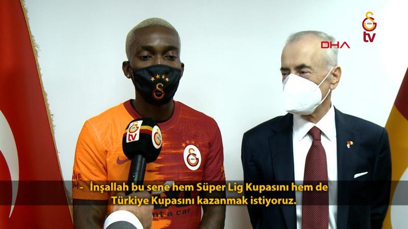 Henry Onyekuru: Uzun yıllar Galatasaray forması giymek istiyorum