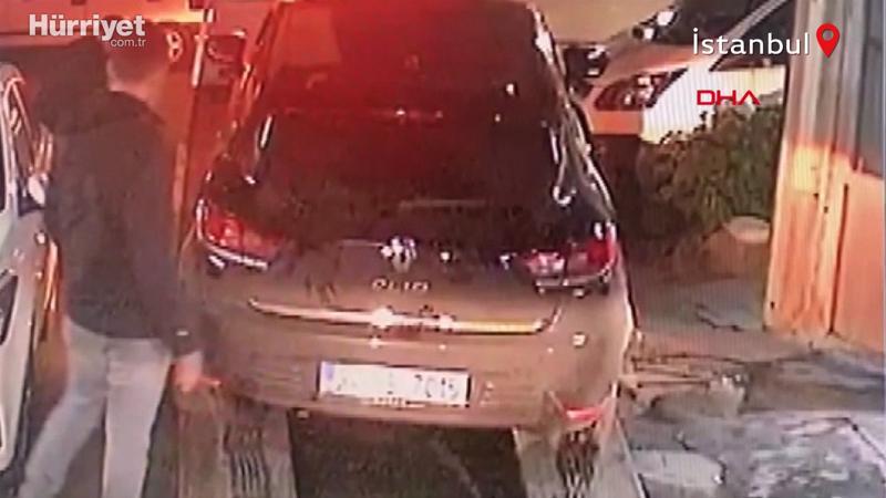 Gasp ettikleri otomobile yanlışlıkla mazot koyunca...