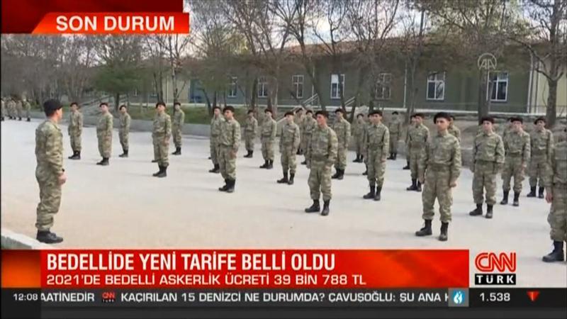 2021 yılı bedelli askerlik ücreti belli oldu