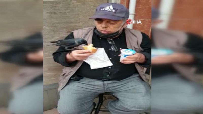Kargayla beraber döner yedi, ayran içti