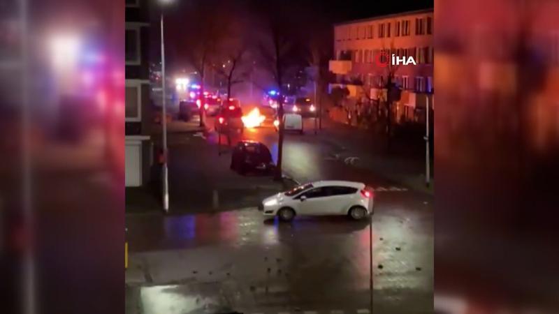 Hollanda'da salgın tedbirlerine karşı protestolar şiddetini arttırdı