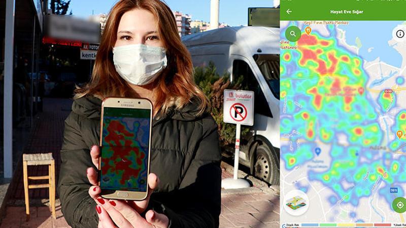 Adana'da koronavirüs haritasında şaşırtan görüntü; kentin kuzeyi kırmızı, güneyi yeşile büründü